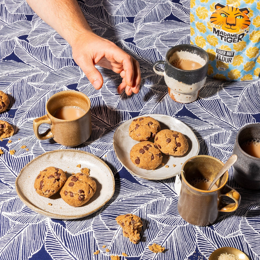 Choc Chip Tiger Cookies